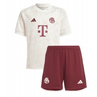 Bayern Munich Alphonso Davies #19 Replika babykläder Tredjeställ Barn 2023-24 Kortärmad (+ korta byxor)
